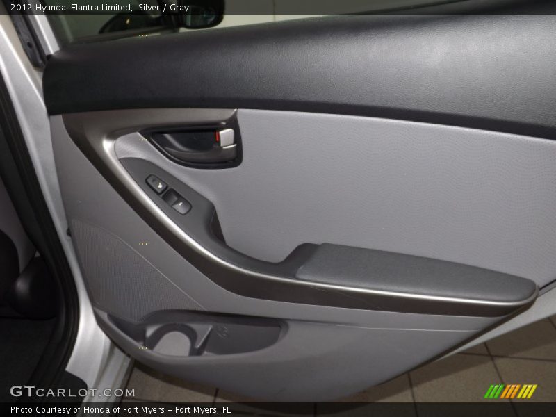 Silver / Gray 2012 Hyundai Elantra Limited