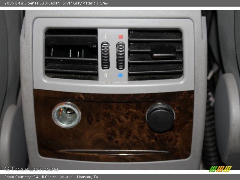 Silver Grey Metallic / Grey 2006 BMW 5 Series 530i Sedan