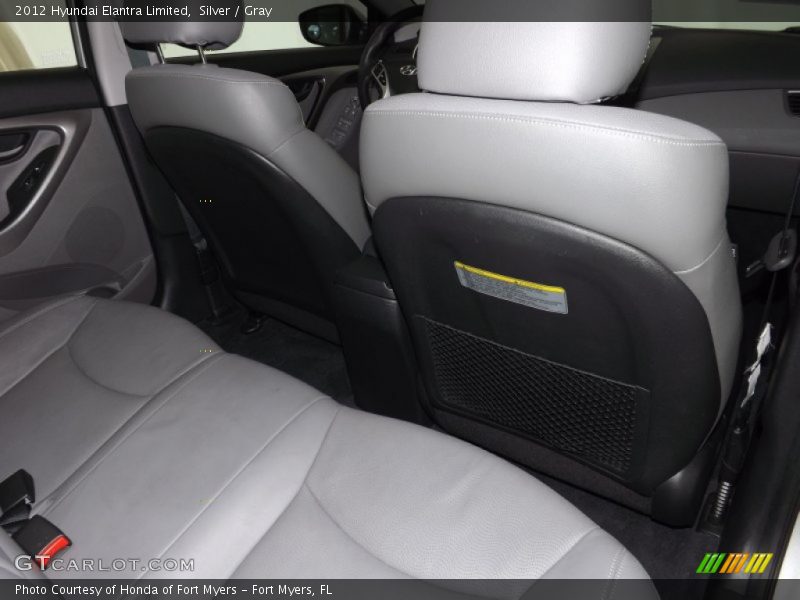 Silver / Gray 2012 Hyundai Elantra Limited
