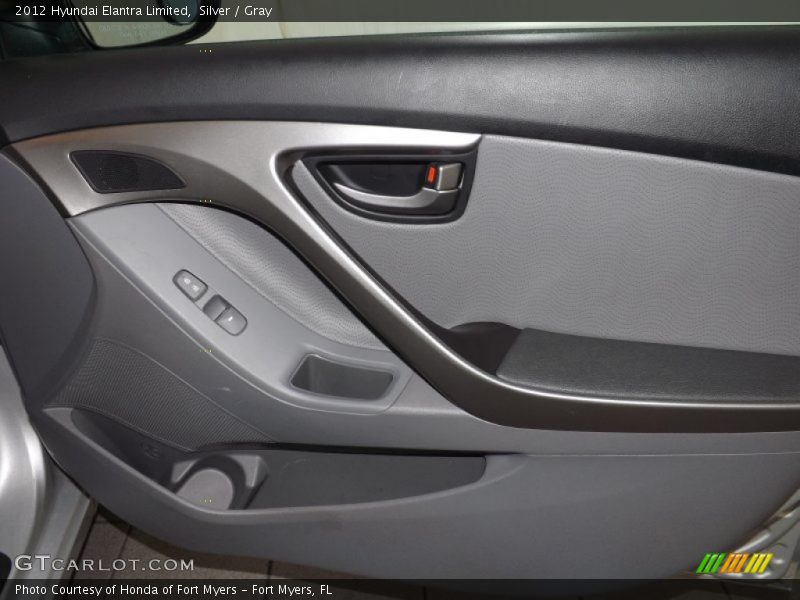 Silver / Gray 2012 Hyundai Elantra Limited