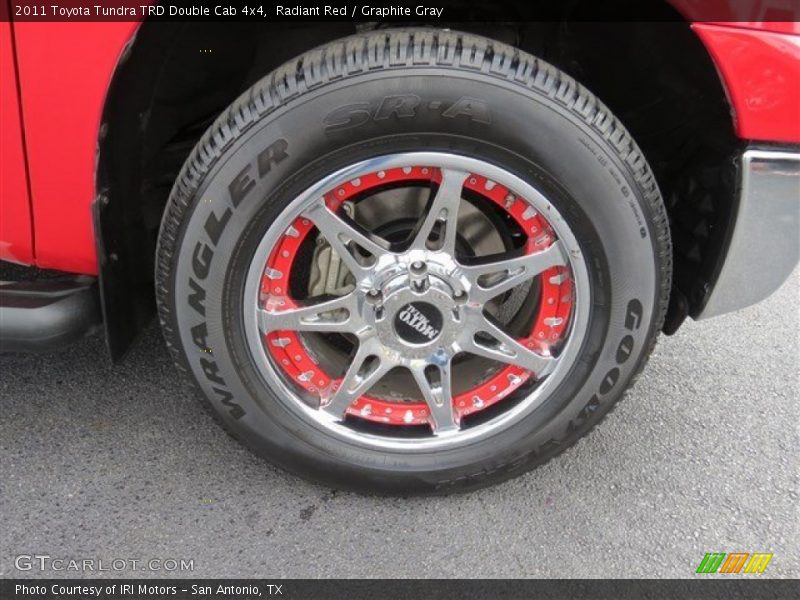 Custom Wheels of 2011 Tundra TRD Double Cab 4x4