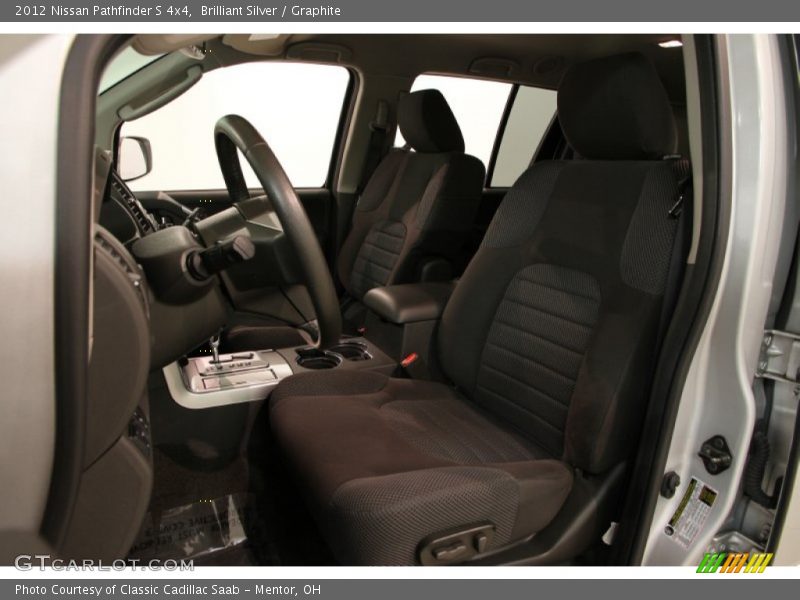 Brilliant Silver / Graphite 2012 Nissan Pathfinder S 4x4