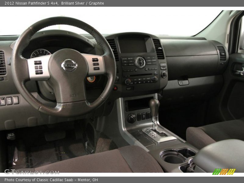 Brilliant Silver / Graphite 2012 Nissan Pathfinder S 4x4