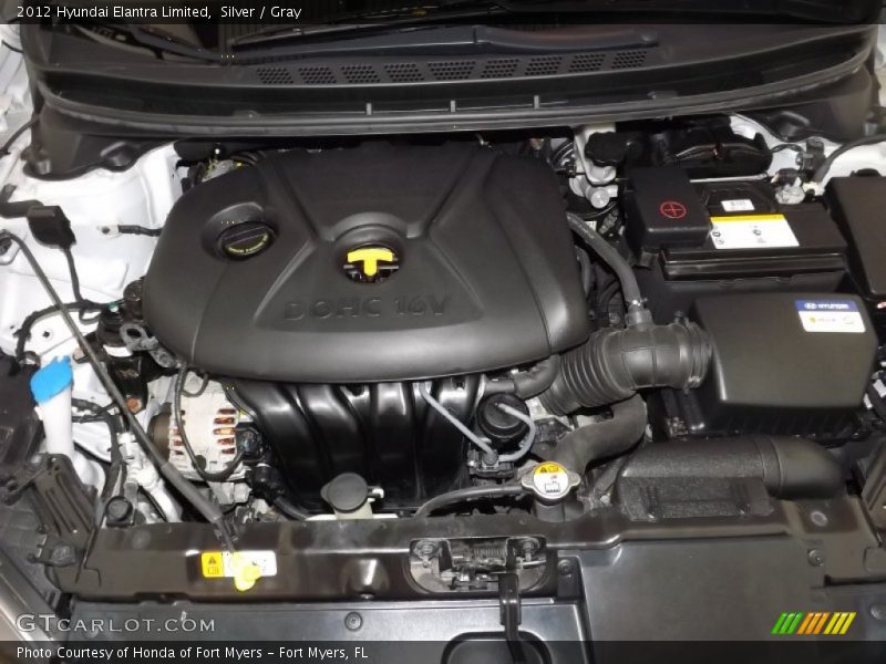 Silver / Gray 2012 Hyundai Elantra Limited