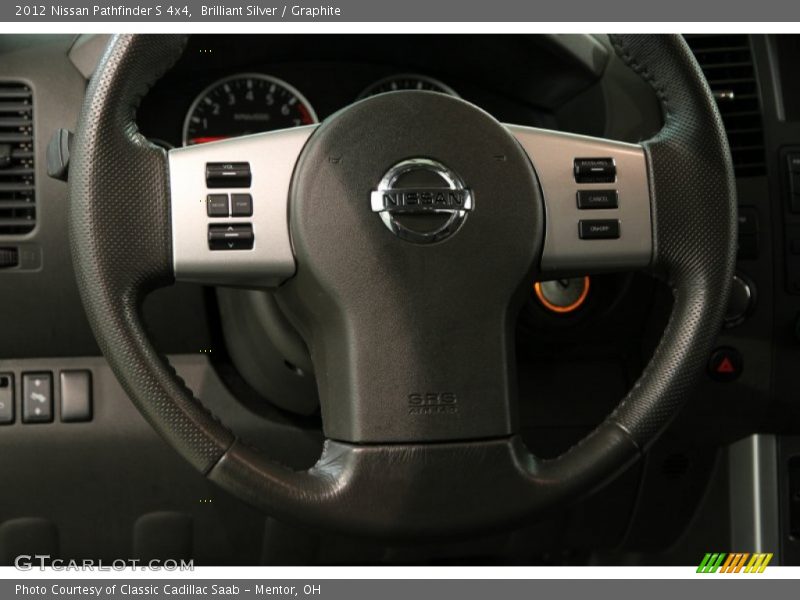 Brilliant Silver / Graphite 2012 Nissan Pathfinder S 4x4