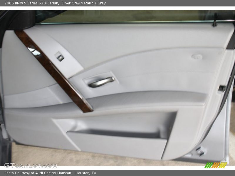 Silver Grey Metallic / Grey 2006 BMW 5 Series 530i Sedan