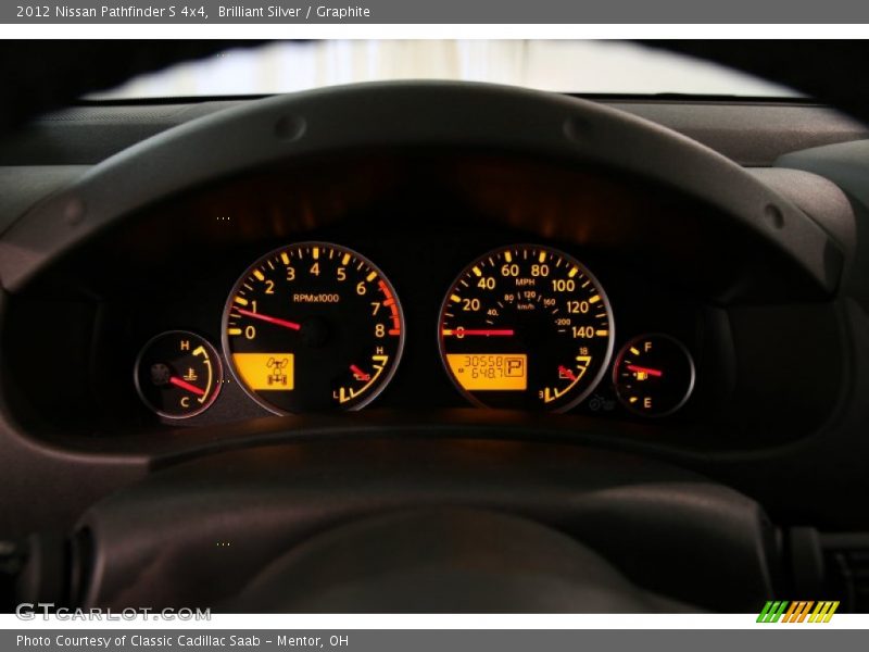 Brilliant Silver / Graphite 2012 Nissan Pathfinder S 4x4