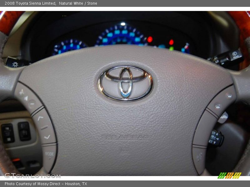 Natural White / Stone 2008 Toyota Sienna Limited