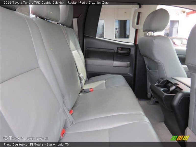 Radiant Red / Graphite Gray 2011 Toyota Tundra TRD Double Cab 4x4