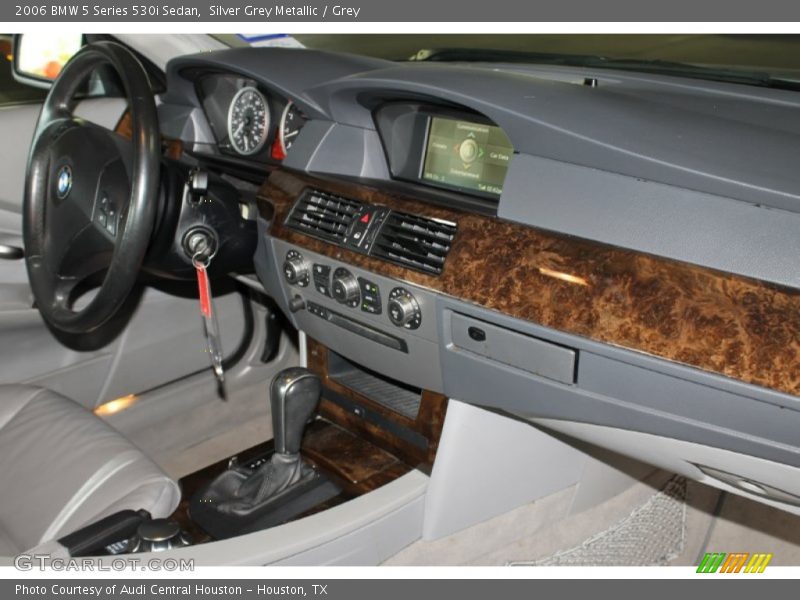 Silver Grey Metallic / Grey 2006 BMW 5 Series 530i Sedan