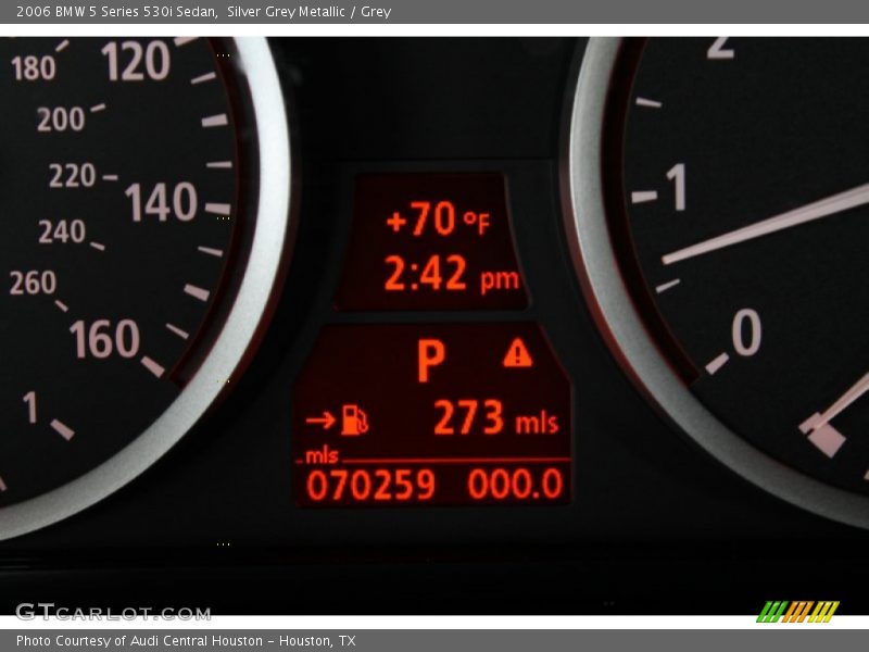 Silver Grey Metallic / Grey 2006 BMW 5 Series 530i Sedan