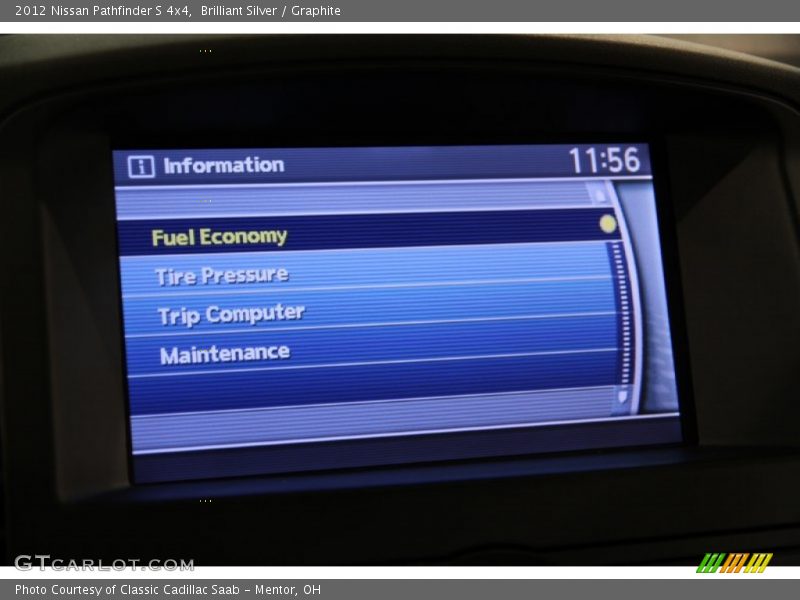 Brilliant Silver / Graphite 2012 Nissan Pathfinder S 4x4