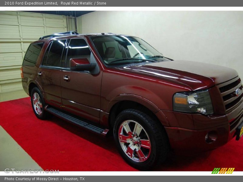 Royal Red Metallic / Stone 2010 Ford Expedition Limited