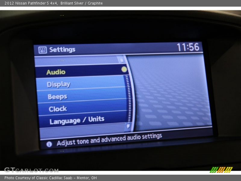 Brilliant Silver / Graphite 2012 Nissan Pathfinder S 4x4