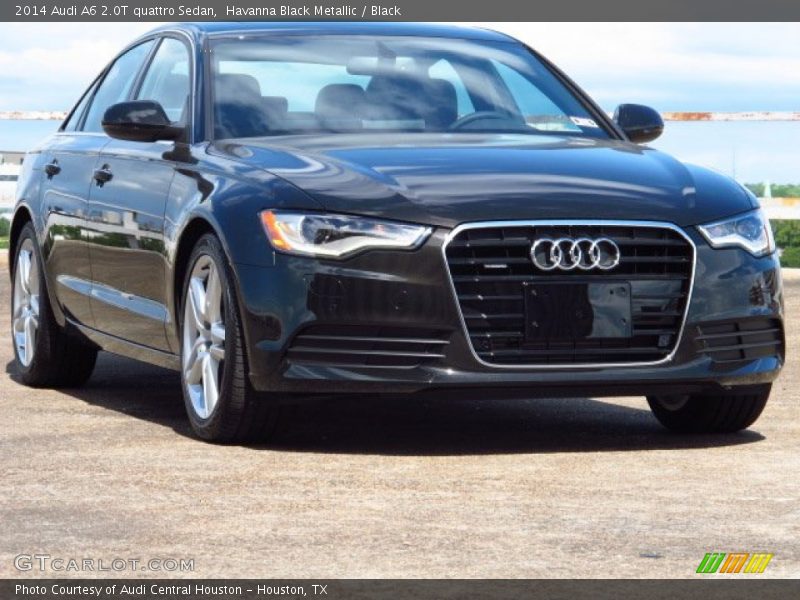 Havanna Black Metallic / Black 2014 Audi A6 2.0T quattro Sedan