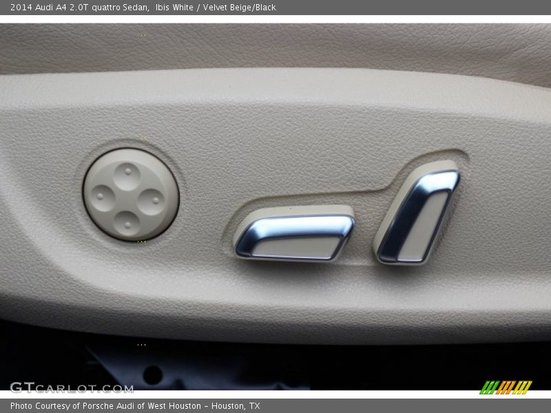 Ibis White / Velvet Beige/Black 2014 Audi A4 2.0T quattro Sedan