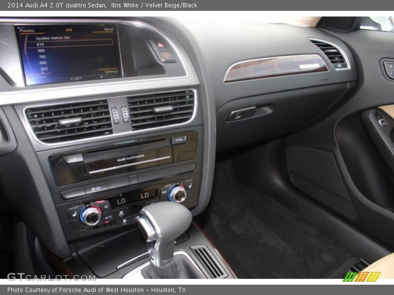 Ibis White / Velvet Beige/Black 2014 Audi A4 2.0T quattro Sedan
