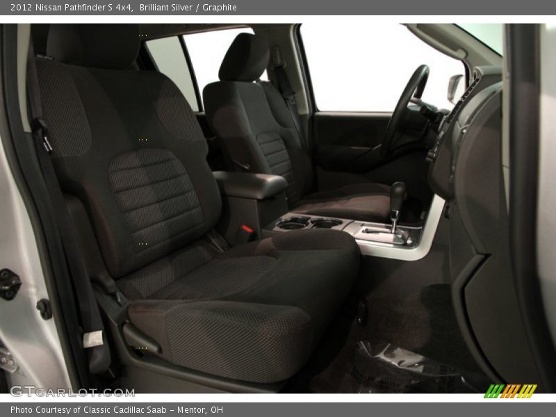 Brilliant Silver / Graphite 2012 Nissan Pathfinder S 4x4