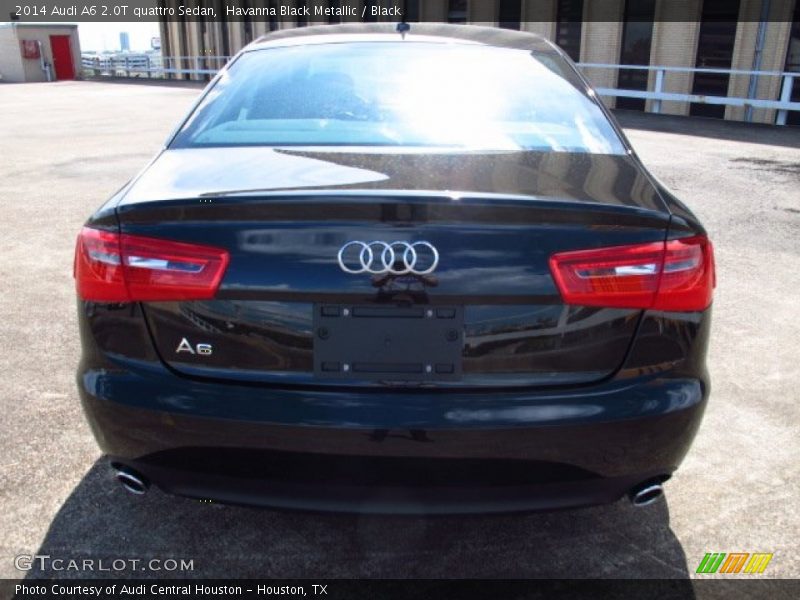 Havanna Black Metallic / Black 2014 Audi A6 2.0T quattro Sedan