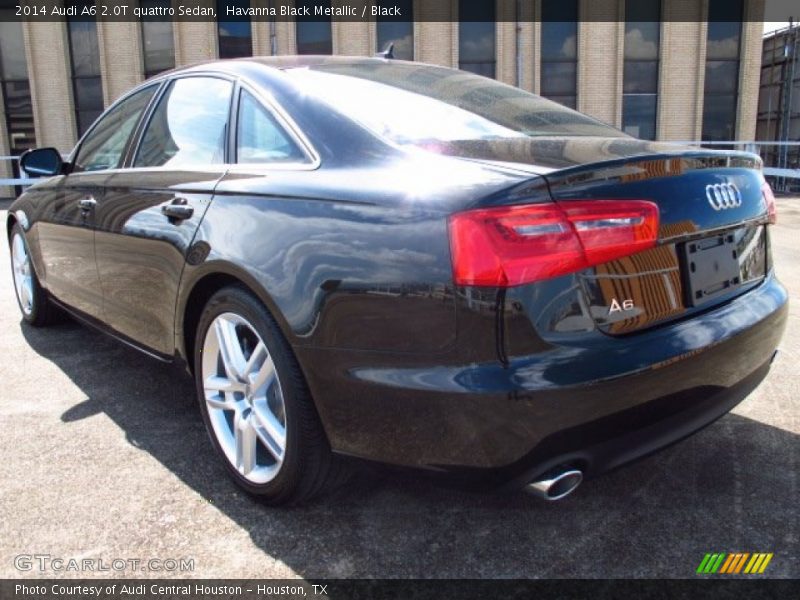 Havanna Black Metallic / Black 2014 Audi A6 2.0T quattro Sedan