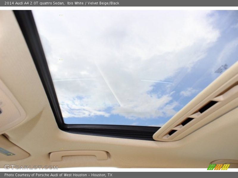 Ibis White / Velvet Beige/Black 2014 Audi A4 2.0T quattro Sedan