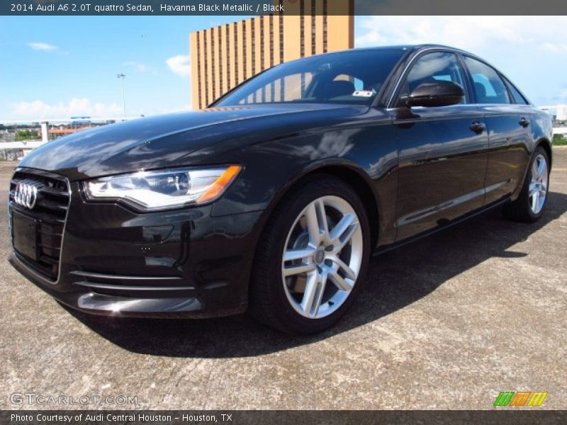 Havanna Black Metallic / Black 2014 Audi A6 2.0T quattro Sedan
