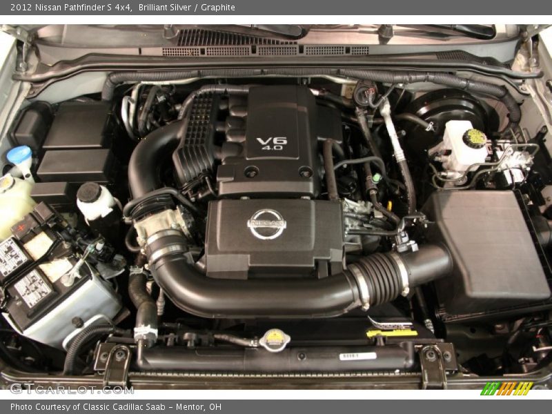Brilliant Silver / Graphite 2012 Nissan Pathfinder S 4x4