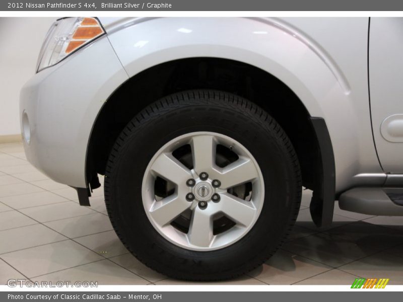 Brilliant Silver / Graphite 2012 Nissan Pathfinder S 4x4