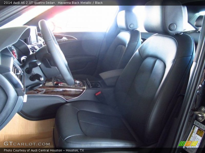 Havanna Black Metallic / Black 2014 Audi A6 2.0T quattro Sedan