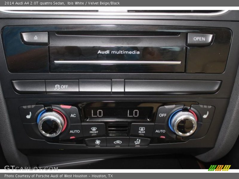 Ibis White / Velvet Beige/Black 2014 Audi A4 2.0T quattro Sedan