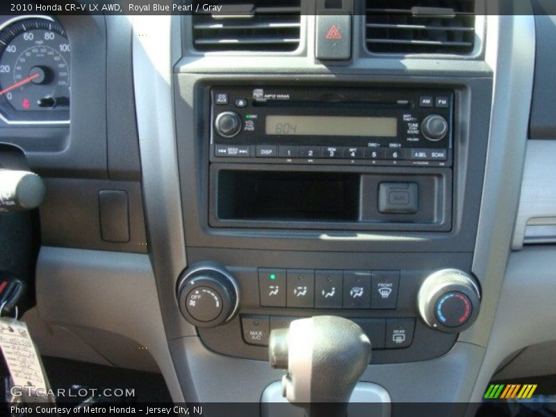 Royal Blue Pearl / Gray 2010 Honda CR-V LX AWD