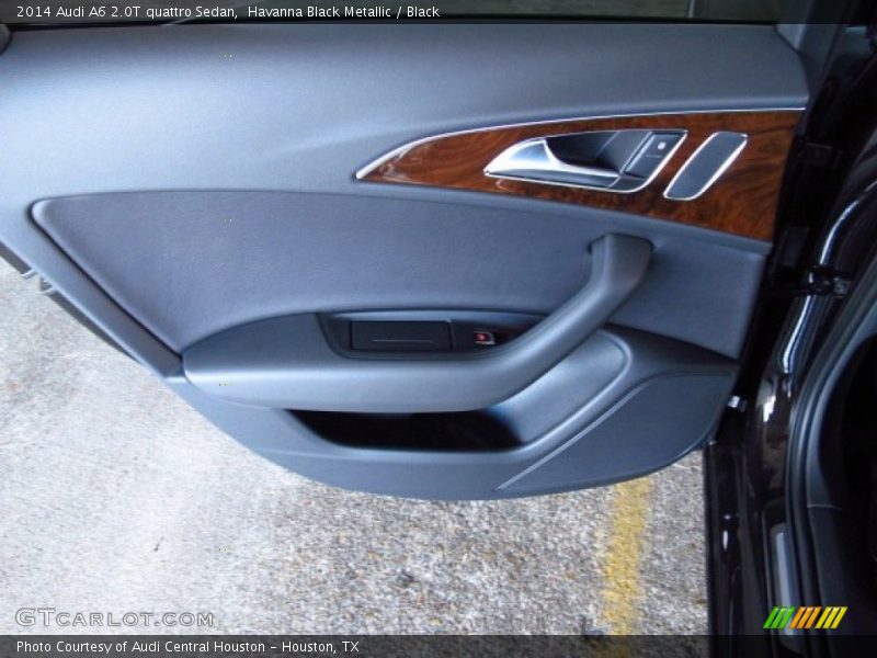 Havanna Black Metallic / Black 2014 Audi A6 2.0T quattro Sedan