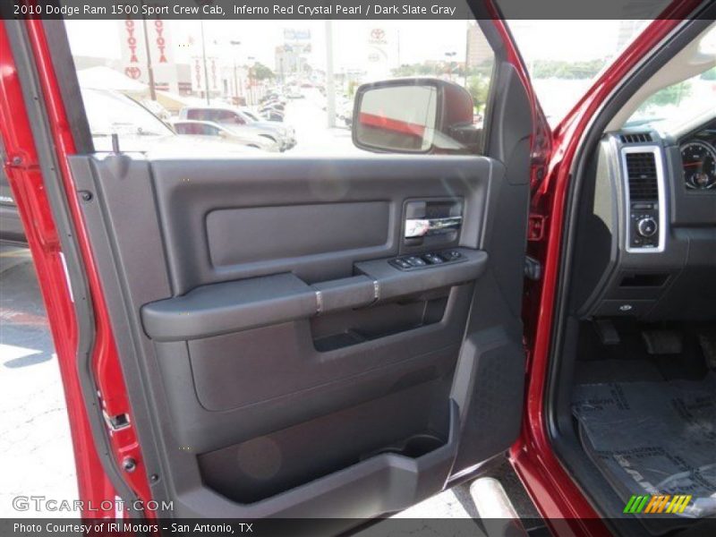 Inferno Red Crystal Pearl / Dark Slate Gray 2010 Dodge Ram 1500 Sport Crew Cab