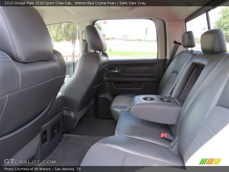 Inferno Red Crystal Pearl / Dark Slate Gray 2010 Dodge Ram 1500 Sport Crew Cab