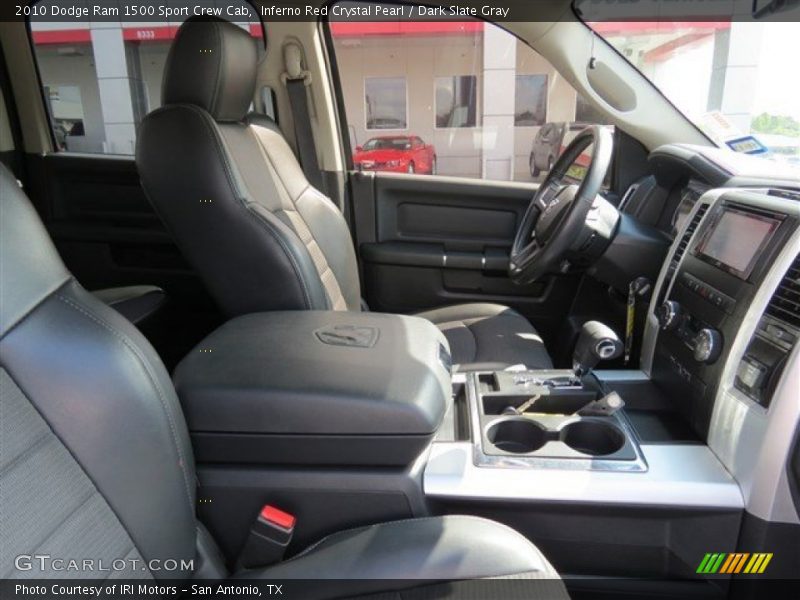 Inferno Red Crystal Pearl / Dark Slate Gray 2010 Dodge Ram 1500 Sport Crew Cab