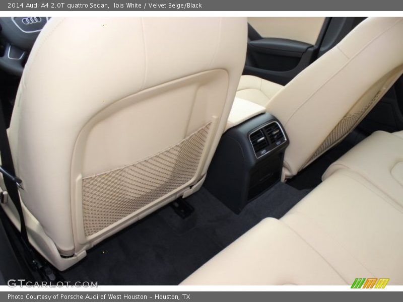 Ibis White / Velvet Beige/Black 2014 Audi A4 2.0T quattro Sedan