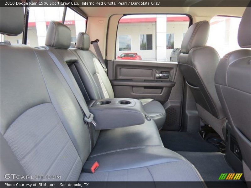 Inferno Red Crystal Pearl / Dark Slate Gray 2010 Dodge Ram 1500 Sport Crew Cab