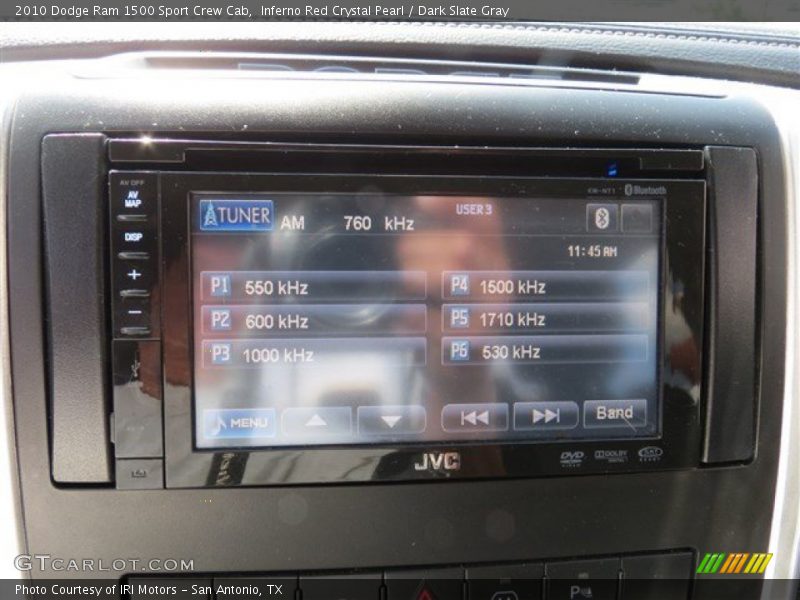 Inferno Red Crystal Pearl / Dark Slate Gray 2010 Dodge Ram 1500 Sport Crew Cab