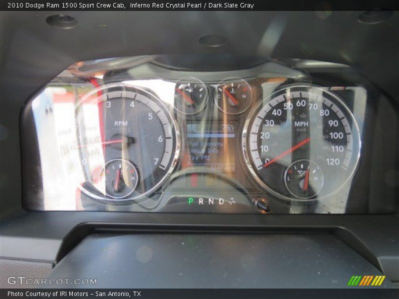 Inferno Red Crystal Pearl / Dark Slate Gray 2010 Dodge Ram 1500 Sport Crew Cab