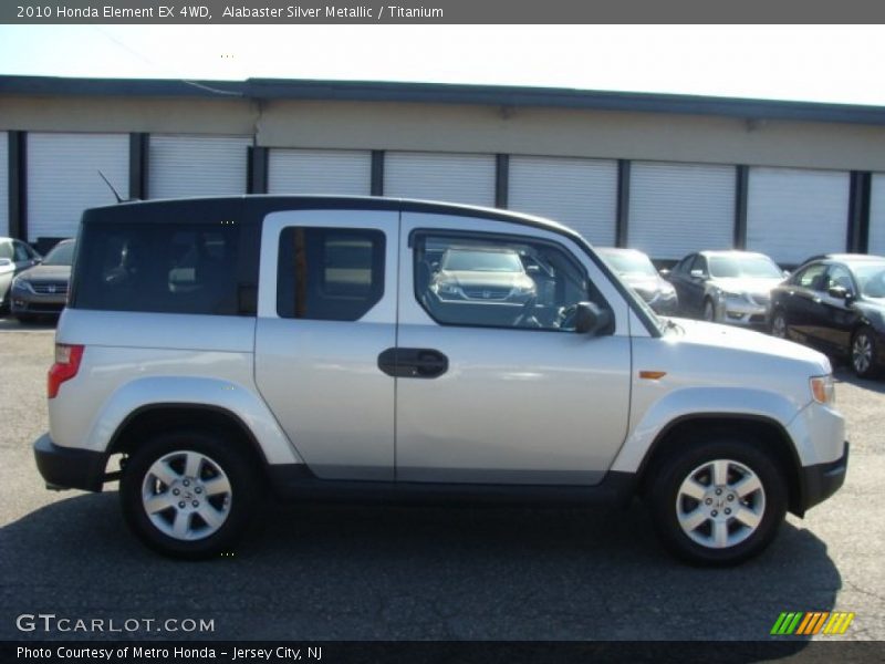 Alabaster Silver Metallic / Titanium 2010 Honda Element EX 4WD