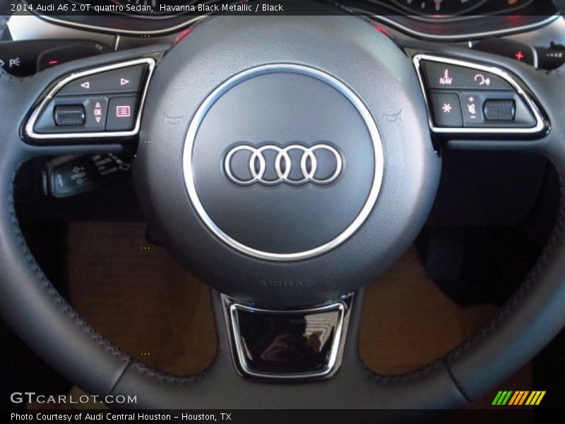 Havanna Black Metallic / Black 2014 Audi A6 2.0T quattro Sedan