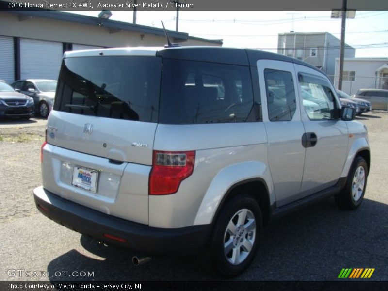 Alabaster Silver Metallic / Titanium 2010 Honda Element EX 4WD
