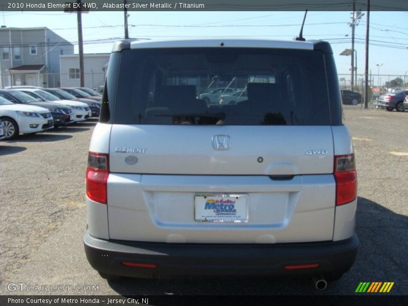 Alabaster Silver Metallic / Titanium 2010 Honda Element EX 4WD