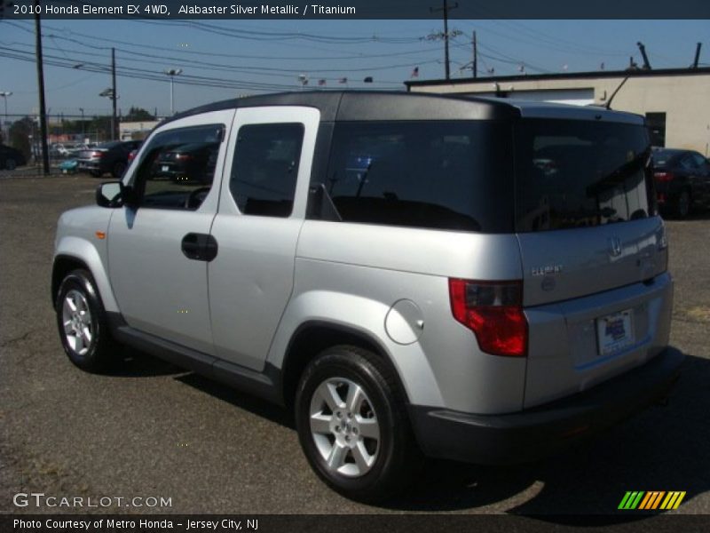 Alabaster Silver Metallic / Titanium 2010 Honda Element EX 4WD
