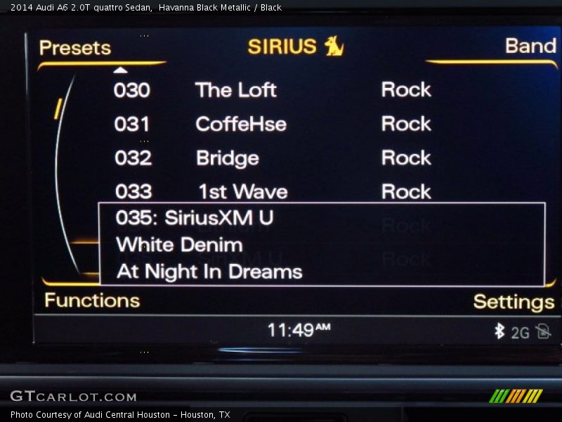 Havanna Black Metallic / Black 2014 Audi A6 2.0T quattro Sedan