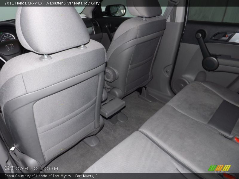 Alabaster Silver Metallic / Gray 2011 Honda CR-V EX