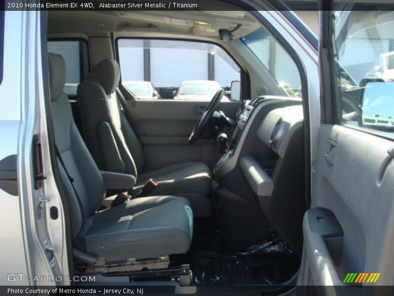 Alabaster Silver Metallic / Titanium 2010 Honda Element EX 4WD