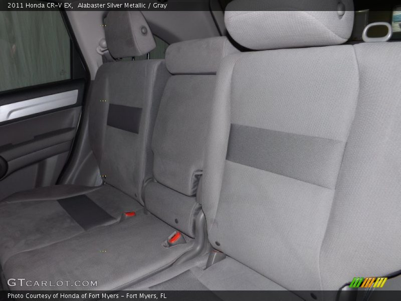 Alabaster Silver Metallic / Gray 2011 Honda CR-V EX