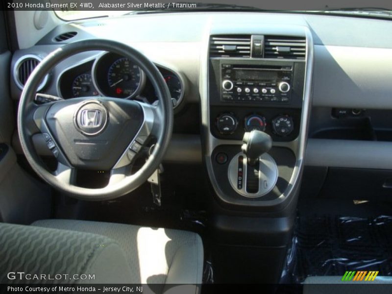 Alabaster Silver Metallic / Titanium 2010 Honda Element EX 4WD