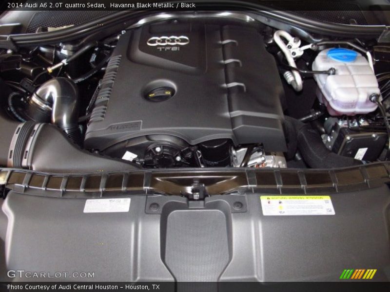 Havanna Black Metallic / Black 2014 Audi A6 2.0T quattro Sedan